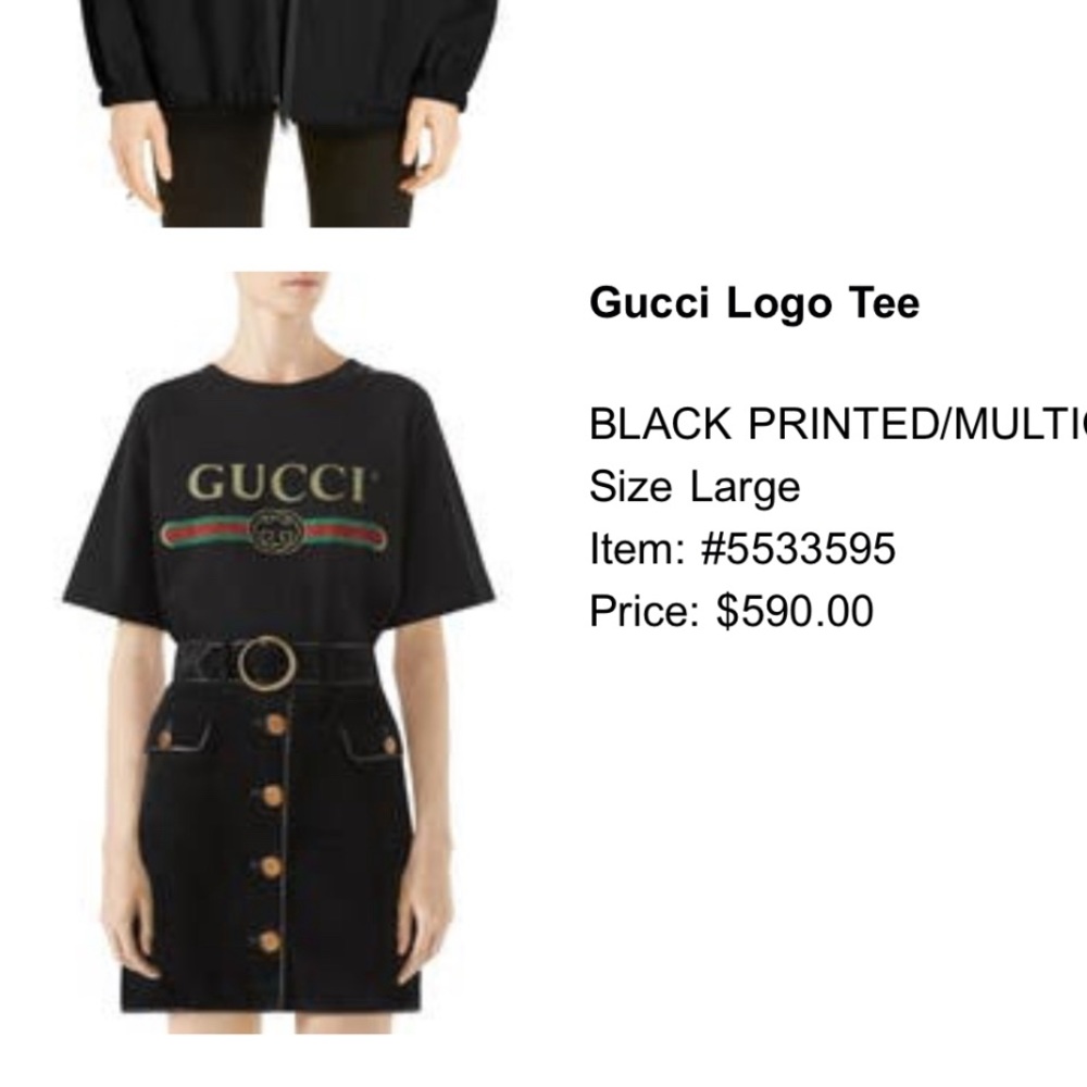 Gucci logo t-shirt
